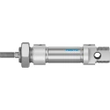 Festo Pneumatic Cylinder DSNU-20-15-P-A 20 mm Bore, 15 mm Stroke, ISO 6432 Standard, Double Acting DSNU-20-15-P-A