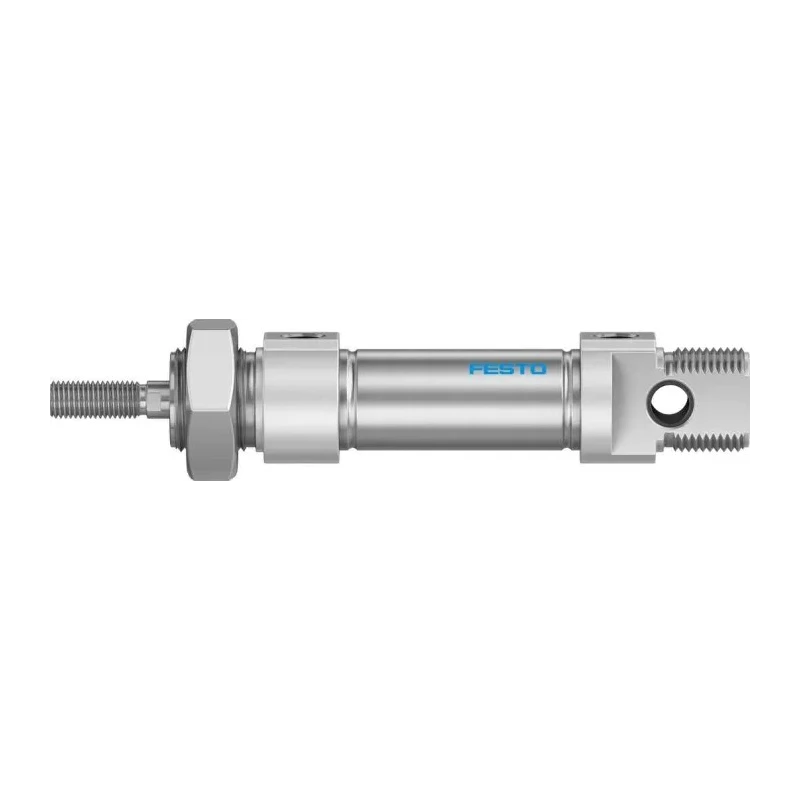Festo Pneumatic Cylinder DSNU-20-15-P-A 20 mm Bore, 15 mm Stroke, ISO 6432 Standard, Double Acting DSNU-20-15-P-A