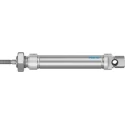 Festo Pneumatic Cylinder 16 mm Bore, 50 mm Stroke, Air Cushion, Double Acting, 80°C Max Operating DSNU-16-50-PPS-A