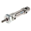 Festo Pneumatic Cylinder DSNU Series 20 mm Bore, 15 mm Stroke, Adjustable Pneumatic Cushioning DSNU-20-15-PPV-A