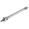 Festo Double-Acting Pneumatic Cylinder, Stroke 200 mm, Mount Type Swivel/Direct/Rear/Foot/Front/Flange DSNU-20-200-P-A