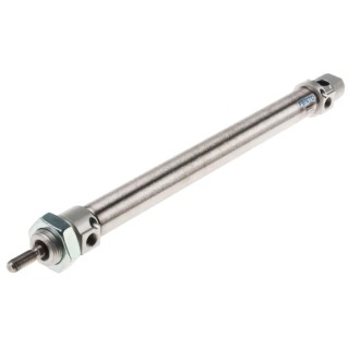 Festo Pneumatic Cylinder Double-Acting 200 mm Stroke 332 mm Length Stainless Steel Piston Rod DSNU-20-200-PPV-A