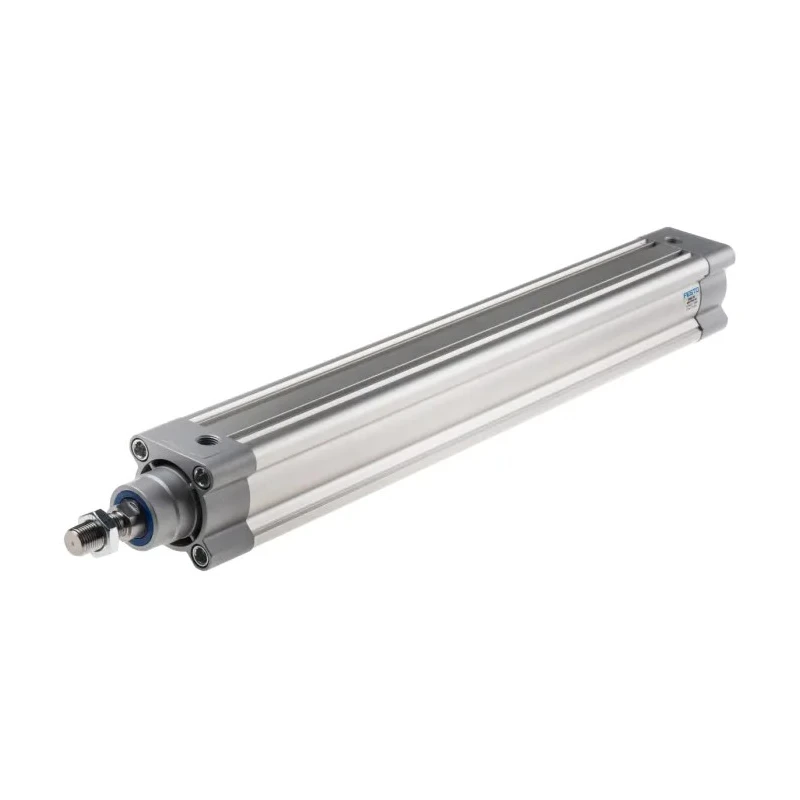 Festo Pneumatic Piston Rod Cylinder 50mm Bore 500mm Stroke Double Acting Aluminium Body DSBC-50-500-PPSA-N3