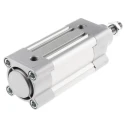 Festo Pneumatic Piston Rod Cylinder 50mm Bore, 50mm Stroke, Double Acting, Air Cushion, Aluminium Body DSBC-50-50-PPSA-N3