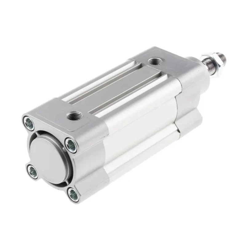 Festo Pneumatic Piston Rod Cylinder 50mm Bore, 50mm Stroke, Double Acting, Air Cushion, Aluminium Body DSBC-50-50-PPSA-N3