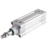 Festo Pneumatic Piston Rod Cylinder 50mm Bore, 80mm Stroke, Aluminium Body, Double Acting, Air Cushion DSBC-50-80-PPVA-N3