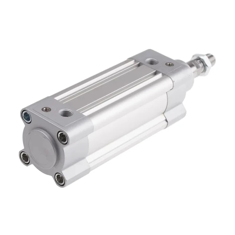 Festo Pneumatic Piston Rod Cylinder 50mm Bore, 80mm Stroke, Aluminium Body, Double Acting, Air Cushion DSBC-50-80-PPVA-N3