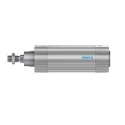 Festo Pneumatic Piston Rod Cylinder 50mm Bore, 80mm Stroke, Aluminium Body, Double Acting, Air Cushion DSBC-50-80-PPVA-N3