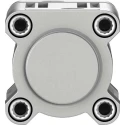 Festo Pneumatic Piston Rod Cylinder Double Acting 50mm Bore, 50mm Stroke, Aluminium Body DSBC-50-50-PPVA-N3