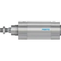 Festo Pneumatic Piston Rod Cylinder Double Acting 50mm Bore, 50mm Stroke, Aluminium Body DSBC-50-50-PPVA-N3