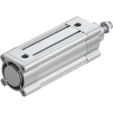 Festo Pneumatic Piston Rod Cylinder, DSBC Series, Double Acting, 63mm Bore, 100mm Stroke, Aluminium DSBC-63-100-PPSA-N3