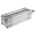 Festo Pneumatic Piston Rod Cylinder 63mm Bore, 100mm Stroke Length, Double Acting, Aluminium Body, DSBC-63-100-PPVA-N3