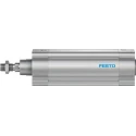 Festo Pneumatic Piston Rod Cylinder 80mm Bore, 150mm Stroke, Double Acting, Aluminium Body DSBC-80-150-PPVA-N3