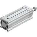 Festo Pneumatic Piston Rod Cylinder 80mm Bore, 150mm Stroke, Double Acting, Aluminium Body DSBC-80-150-PPVA-N3