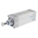 Festo Pneumatic Piston Rod Cylinder Double Acting 80mm Bore 125mm Stroke Aluminium Body DSBC-80-125-PPVA-N3