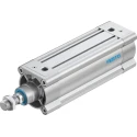 Festo Pneumatic Piston Rod Cylinder 80mm Bore, 160mm Stroke, Double Acting, Through Hole Mount DSBC-80-160-PPVA-N3
