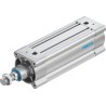 Festo Pneumatic Piston Rod Cylinder 80mm Bore, 160mm Stroke, Double Acting, Through Hole Mount DSBC-80-160-PPVA-N3