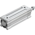 Festo Pneumatic Piston Rod Cylinder 80mm Bore, 160mm Stroke, Double Acting, Through Hole Mount DSBC-80-160-PPVA-N3