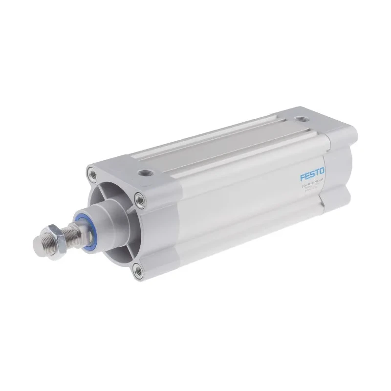 Festo Pneumatic Piston Rod Cylinder 80mm Bore, 250mm Stroke, Double Acting, Aluminium Body DSBC-80-250-PPSA-N3
