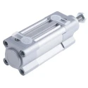 Festo Pneumatic Piston Rod Cylinder 32mm Bore, 20mm Stroke, Aluminium Body, Double Acting DSBC-32-20-PPVA-N3