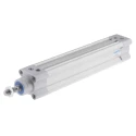 Festo Pneumatic Piston Rod Cylinder Double Acting 12 bar 32mm Bore 160mm Stroke Aluminium DSBC-32-160-PPVA-N3
