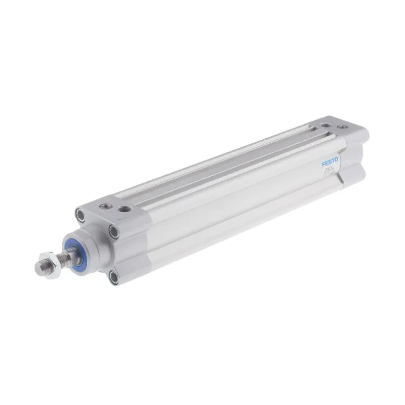 Festo Pneumatic Piston Rod Cylinder Double Acting 12 bar 32mm Bore 160mm Stroke Aluminium DSBC-32-160-PPVA-N3