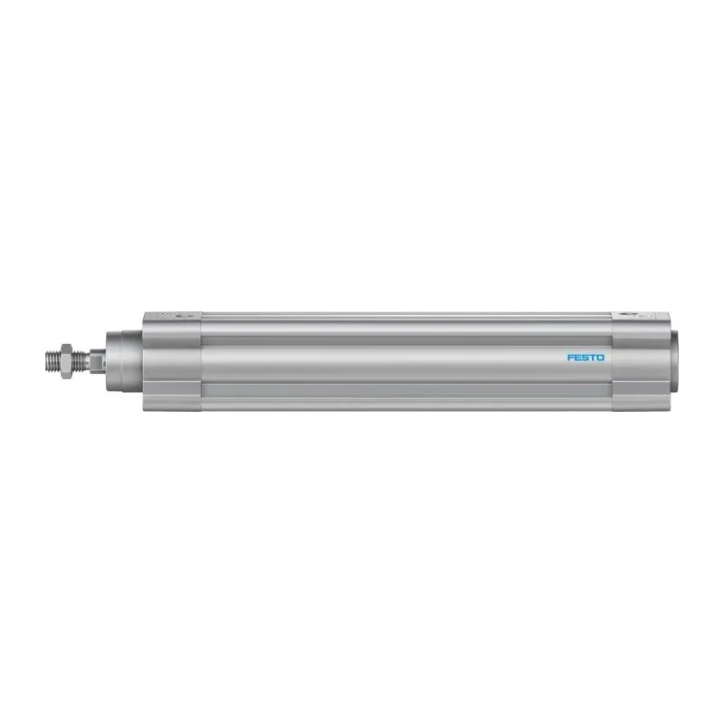 Festo Pneumatic Piston Rod Cylinder Double Acting 12 bar 32mm Bore 160mm Stroke Aluminium DSBC-32-160-PPVA-N3