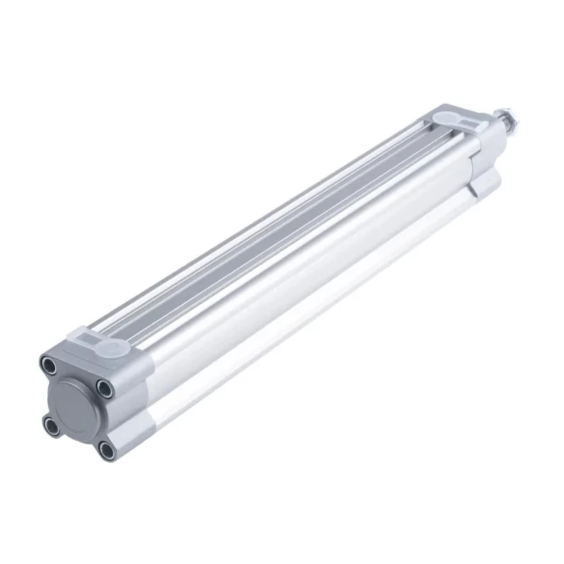 Festo Pneumatic Piston Rod Cylinder 32mm Bore, 250mm Stroke, Double Acting, Aluminium Body, Through Hole DSBC-32-250-PPSA-N3