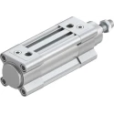 Festo Pneumatic Piston Rod Cylinder 32mm Bore, 25mm Stroke, Aluminium Body, Double Acting DSBC-32-25-PPVA-N3