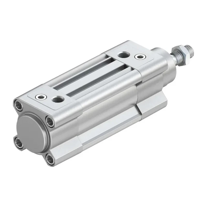 Festo Pneumatic Piston Rod Cylinder 32mm Bore, 25mm Stroke, Aluminium Body, Double Acting DSBC-32-25-PPVA-N3
