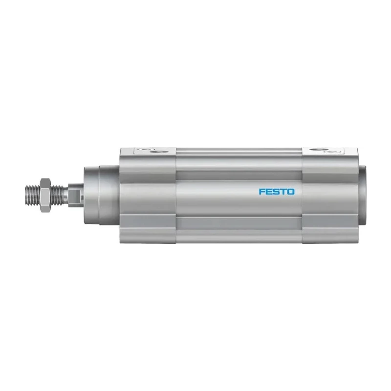 Festo Pneumatic Piston Rod Cylinder 32mm Bore, 25mm Stroke, Aluminium Body, Double Acting DSBC-32-25-PPVA-N3