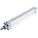 Festo Pneumatic Piston Rod Cylinder 32mm Bore, 250mm Stroke, Double Acting, Aluminium Body, Pneumatic DSBC-32-250-PPVA-N3