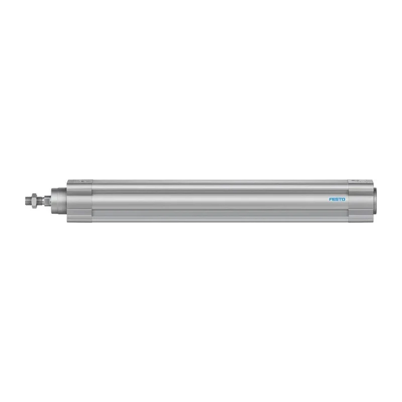 Festo Pneumatic Piston Rod Cylinder 32mm Bore, 250mm Stroke, Double Acting, Aluminium Body, Pneumatic DSBC-32-250-PPVA-N3