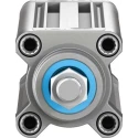 Festo Pneumatic Piston Rod Cylinder 32mm Bore, 250mm Stroke, Double Acting, Aluminium Body, Pneumatic DSBC-32-250-PPVA-N3