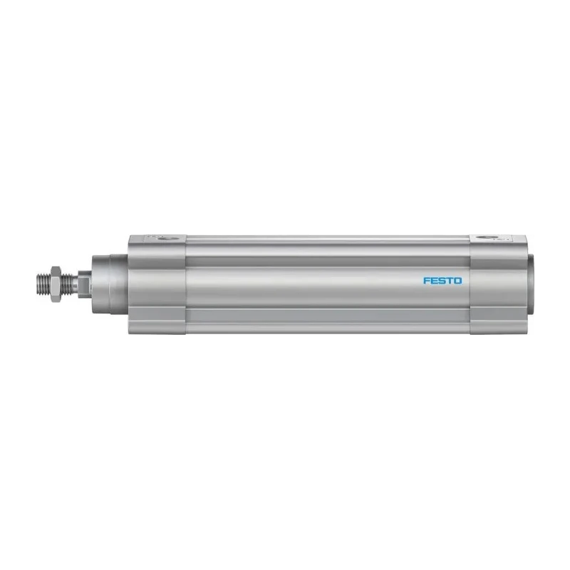 Festo Pneumatic Piston Rod Cylinder 40mm Bore, 125mm Stroke, Aluminium Body, Double Acting DSBC-40-125-PPVA-N3