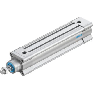 Festo Pneumatic Piston Rod Cylinder 40mm Bore 150mm Stroke Aluminium Body Double Acting DSBC-40-150-PPSA-N3