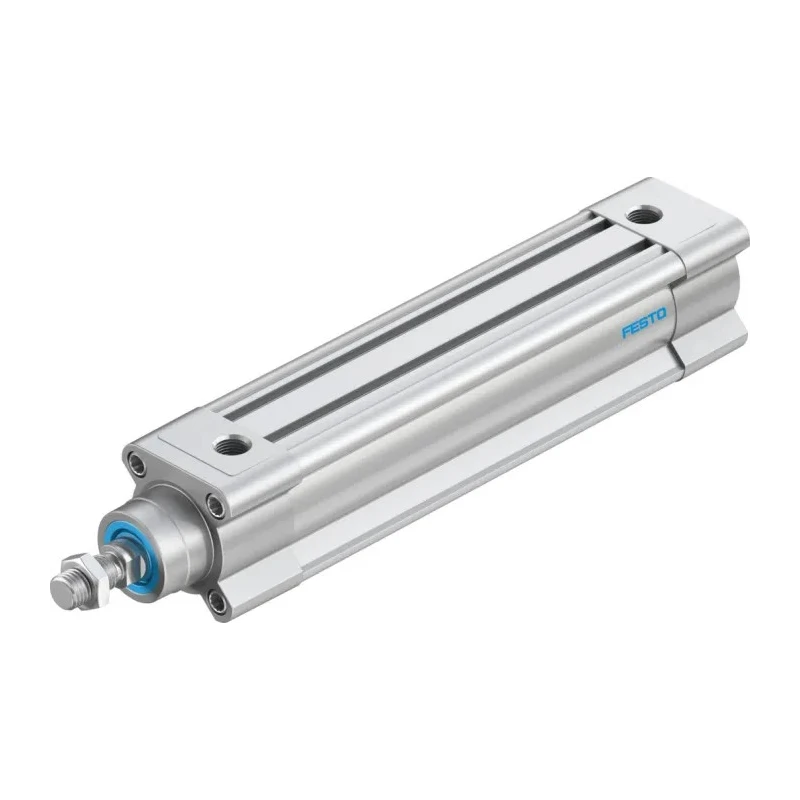 Festo Pneumatic Piston Rod Cylinder 40mm Bore 150mm Stroke Aluminium Body Double Acting DSBC-40-150-PPSA-N3