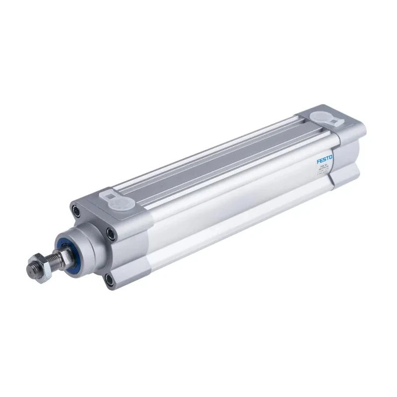 Festo Pneumatic Piston Rod Cylinder Double Acting Aluminium Body 40mm Bore 160mm Stroke Length DSBC-40-160-PPSA-N3