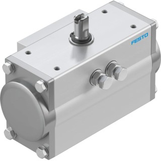 Festo Pneumatic Rotary Actuator Double Acting Action 10mm Bore 180° Rotation 8 bar Pressure DFPD-10-RP-90-RD-F03