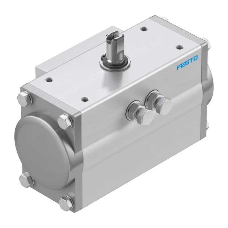 Festo Pneumatic Rotary Actuator Double Acting Action 10mm Bore 180° Rotation 8 bar Pressure DFPD-10-RP-90-RD-F03
