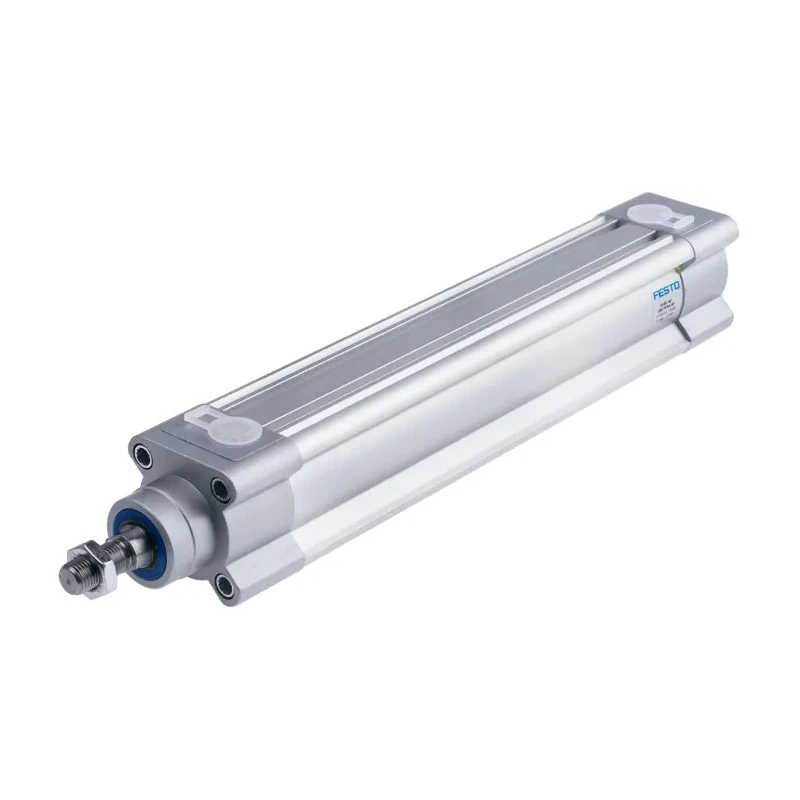 Festo Pneumatic Piston Rod Cylinder Double Acting 40mm Bore, 200 mm Stroke, Aluminium Body DSBC-40-200-PPSA-N3