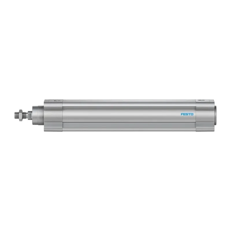 Festo Pneumatic Piston Rod Cylinder Double Acting 40mm Bore, 200 mm Stroke, Aluminium Body DSBC-40-200-PPSA-N3