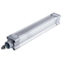 Festo Pneumatic Piston Rod Cylinder 40mm Bore, 250mm Stroke, Aluminium Body, Double Acting DSBC-40-250-PPSA-N3