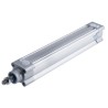 Festo Pneumatic Piston Rod Cylinder 40mm Bore, 250mm Stroke, Aluminium Body, Double Acting DSBC-40-250-PPSA-N3