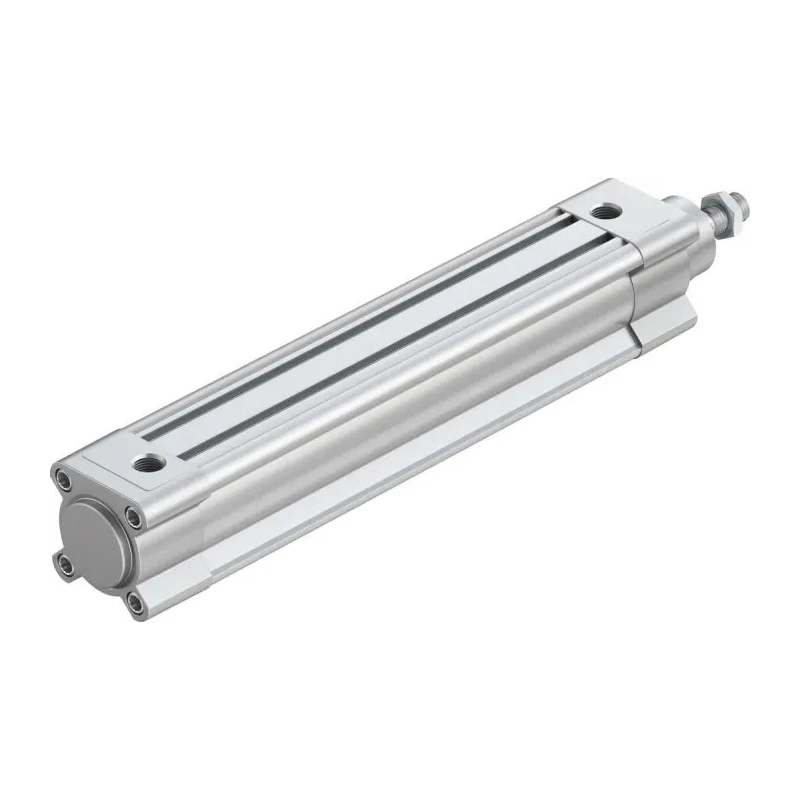 Festo Pneumatic Piston Rod Cylinder Double Acting 40mm Bore, 200 mm Stroke, Aluminium Body DSBC-40-200-PPSA-N3