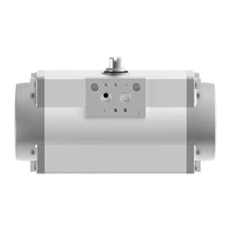 Festo Pneumatic Rotary Actuator Single Acting ISO 5211 Thread 1/4 in G 8 bar Max Pressure 41.6Nm DFPD-120-RP-90-RS30-F0507