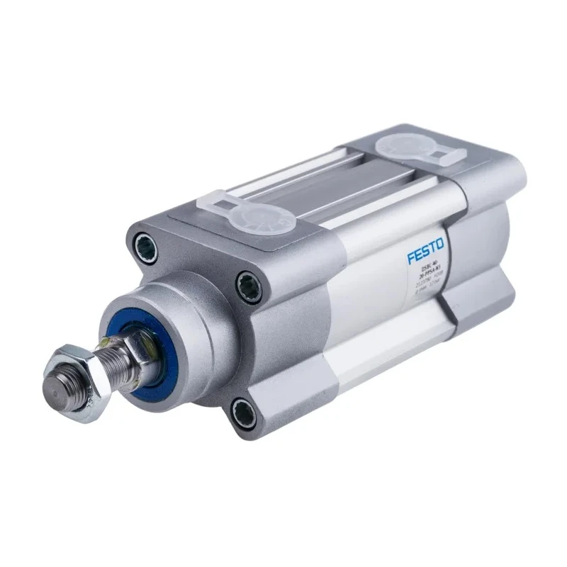 Festo Pneumatic Piston Rod Cylinder 40mm Bore, 20mm Stroke, Double Acting, Air Cushion, Aluminium Body DSBC-40-20-PPSA-N3