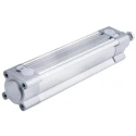 Festo Pneumatic Piston Rod Cylinder 40mm Bore, 160 mm Stroke, Double Acting, Air Cushion, Aluminium Body DSBC-40-160-PPVA-N3