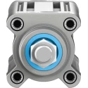 Festo Pneumatic Piston Rod Cylinder 40mm Bore, 160 mm Stroke, Double Acting, Air Cushion, Aluminium Body DSBC-40-160-PPVA-N3