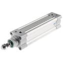 Festo Pneumatic Piston Rod Cylinder Double Acting 50mm Bore 150mm Stroke Aluminium Body DSBC-50-150-PPVA-N3